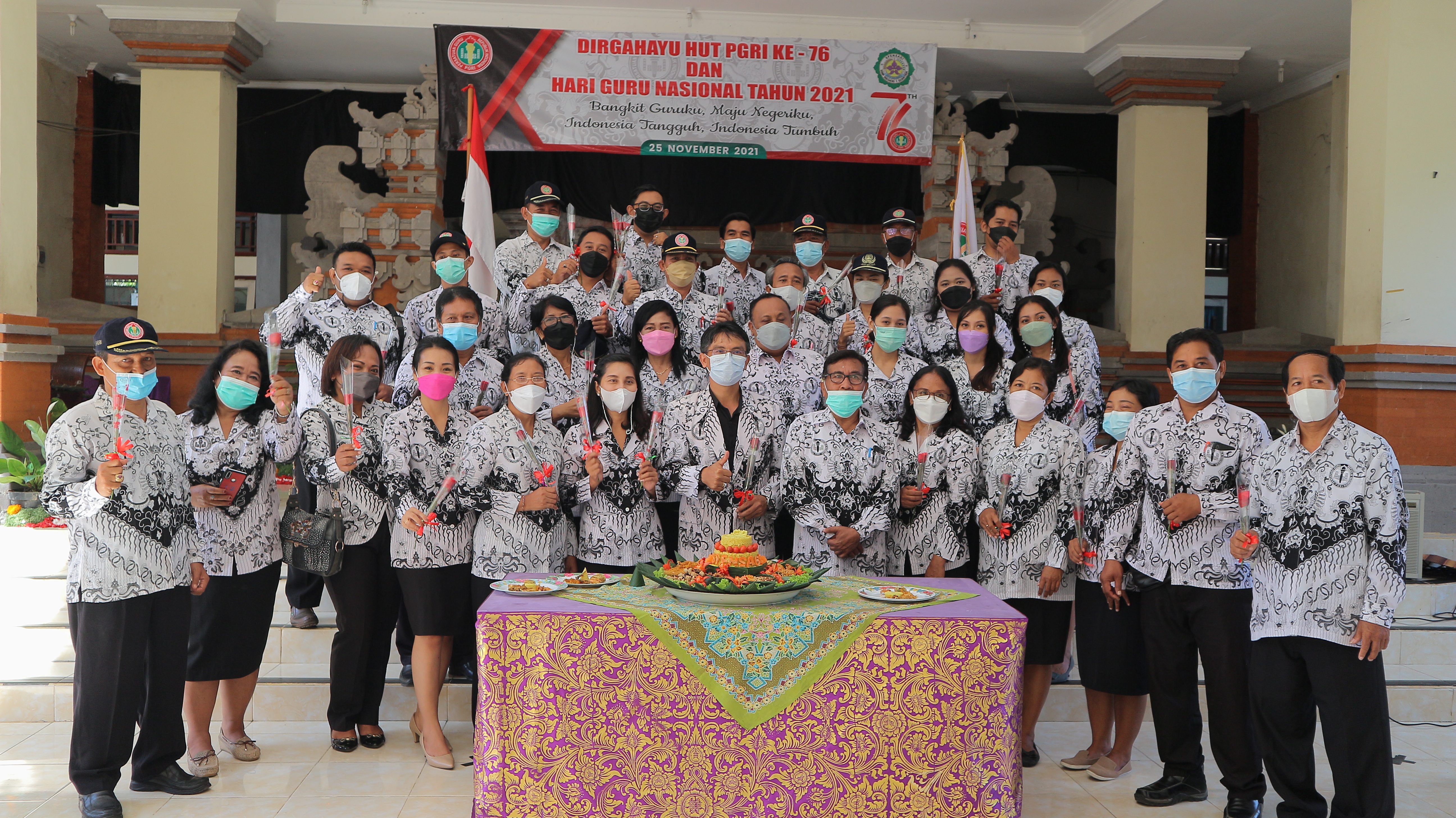 Peringatan HUT PGRI ke-76 dan Hari Guru Nasional 2021
